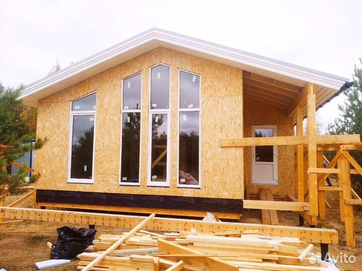 Строительство домов, бань, дач,веранд, пристроев