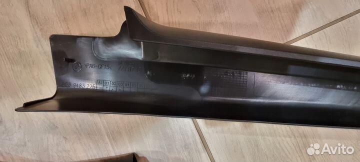 Накладки рамки двери передняя bmw g20