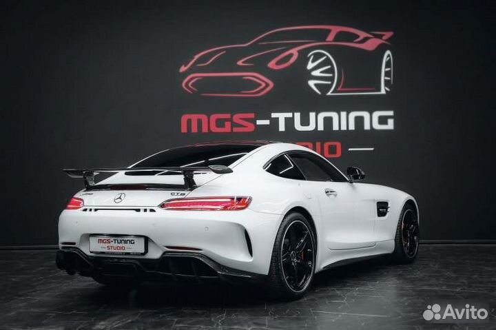 Спойлер стиль AMG GT-R Mercedes AMG GT C190