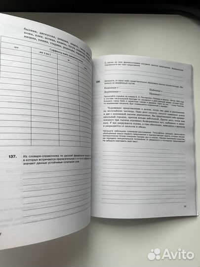 Рабочая тетрадь по русскому языку 6 кл Новая