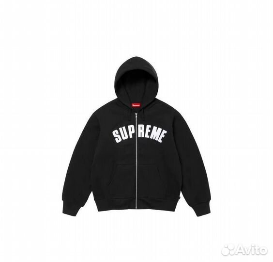 Зип худи supreme