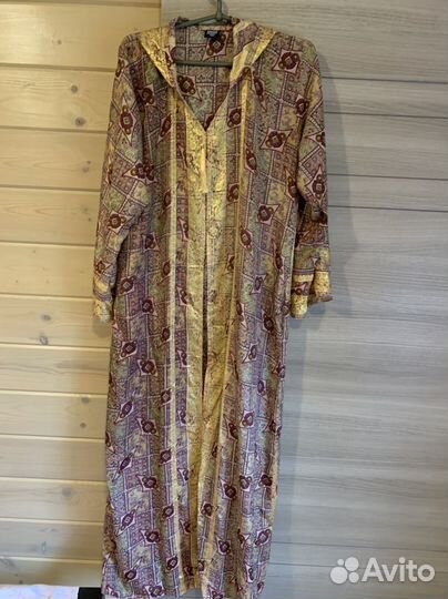 Мусульманское платье 44-48 р с капюшоном