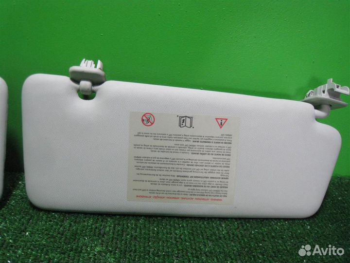 Козырек солнцезащитный (комплект) Renault Megane