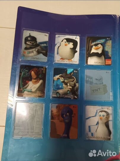 Альбом карточек Пингвины из Мадагаскара