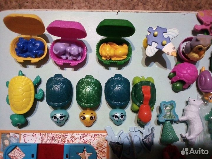 Киндер черепахи и др