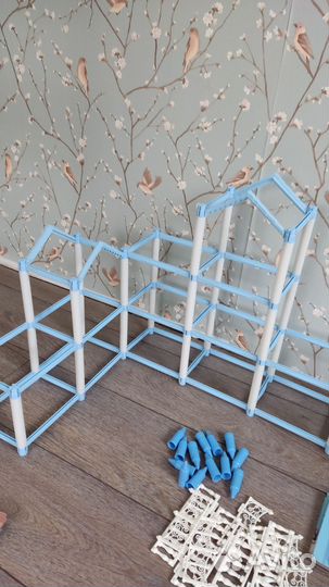 Кукольный домик с мебелью