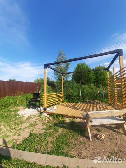 Фундамент для беседки