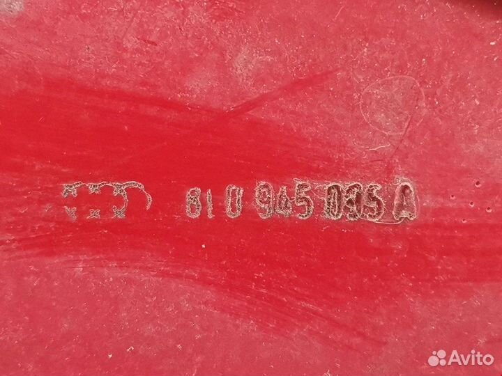 Фонарь задний левый для Audi A3 8L 8L0945095A