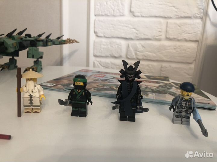 Lego ninjago дракон