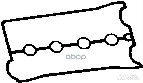 Прокладка крышки клапанной daewoo Nexia 1.5 961