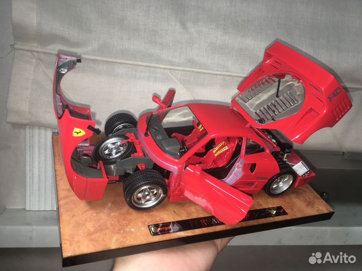 1/18 Ferrari F40 Premium Bburago Italy