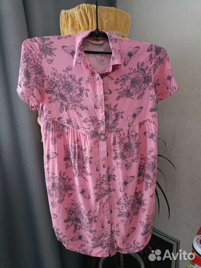 Розовая рубашка