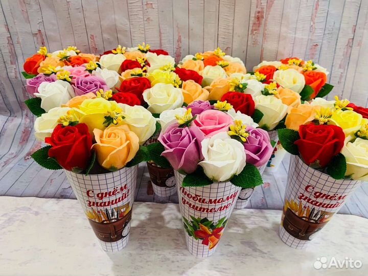 Букеты из мыла