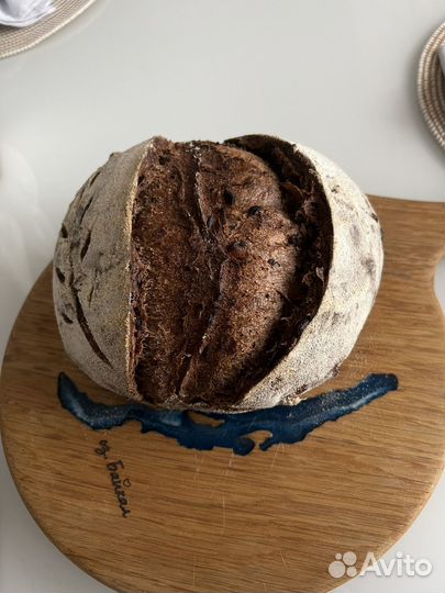 Шоколадный хлеб на закваске