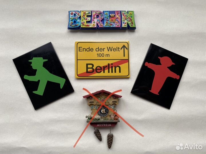 Магниты на холодильник из разных стран