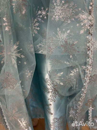 Платье Эльзы холодное сердце 116