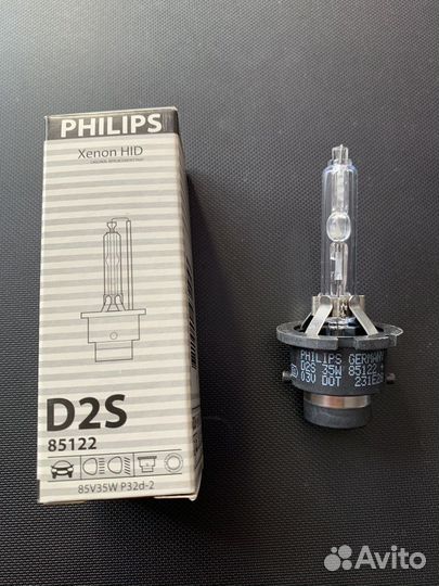 Лампа ксеноновая d2s и d4s, Philips, оригинал