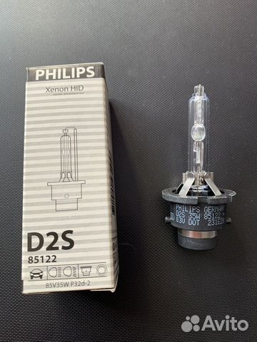 Лампа ксеноновая d2s и d4s, Philips, оригинал