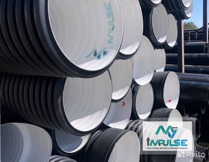 Труба гофрированная ID 600 SN 16 пп PR-4