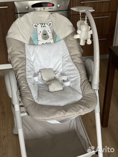 Детский стульчик для кормления, Шезлонг 2в1