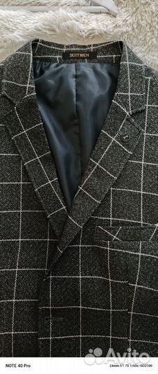 Пиджак мужской 50 размер