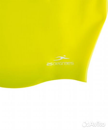 Шапочка для плавания Mamana Lime, силикон, для