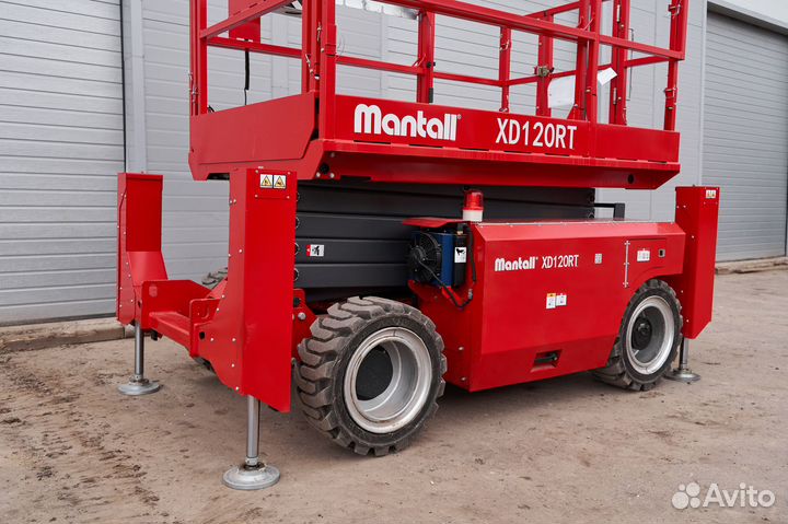 Подъемник ножничный самоходный XE-80W/OR