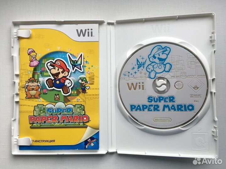 Игра Super Paper Mario на Wii