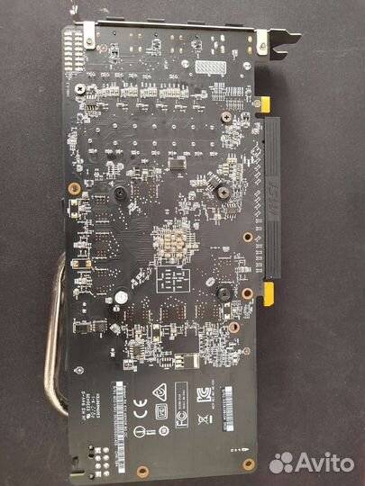 Видеокарта MSI AMD Radeon RX 570 8 gb armor OC