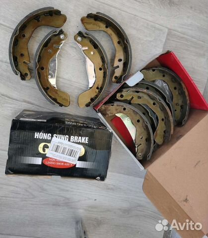 Тормозные колодки задние nexia