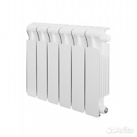 Радиатор биметаллический rifar Base 350 6 секций
