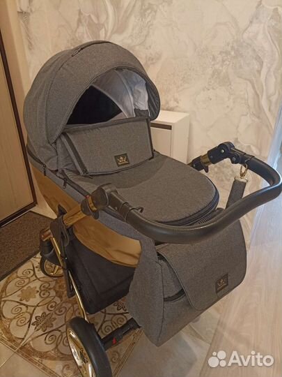 Прогулочная коляска бу 2в1. Адамекс Шанталь