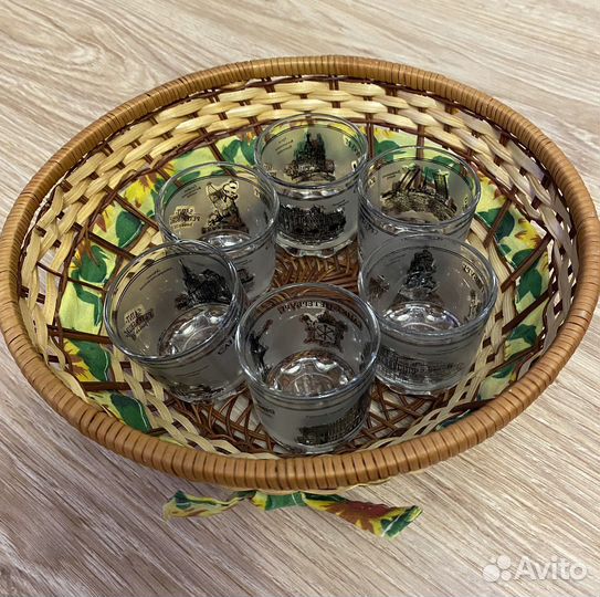 Корзина плетеная новая