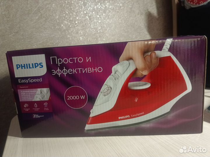 Утюг Philips GC1742 / 40 красный