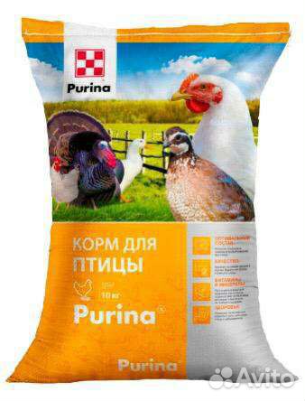 Комбикорм Purina (Пурина) для птицы и с/х животных