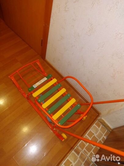 Детские санки с колесами