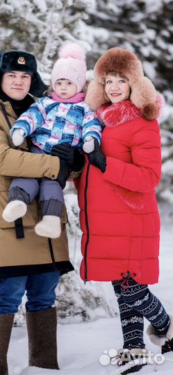 Пуховик женский