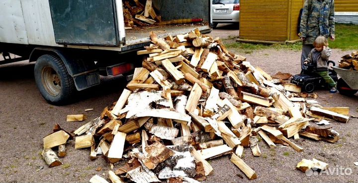 Дрова в укладку любого объема Осиновые в Сертолово