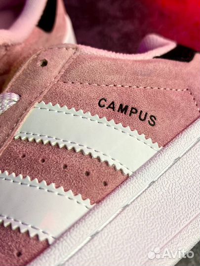 Кроссовки adidas campus розовые