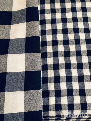 Отрез ткани плательный лён