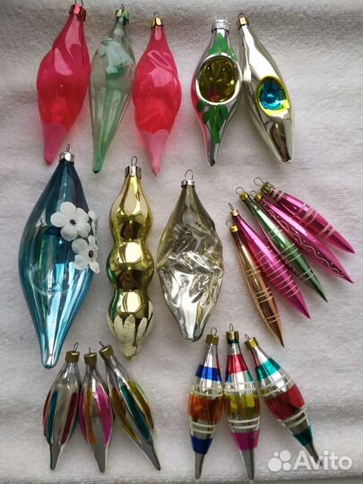 Ёлочные игрушки СССР