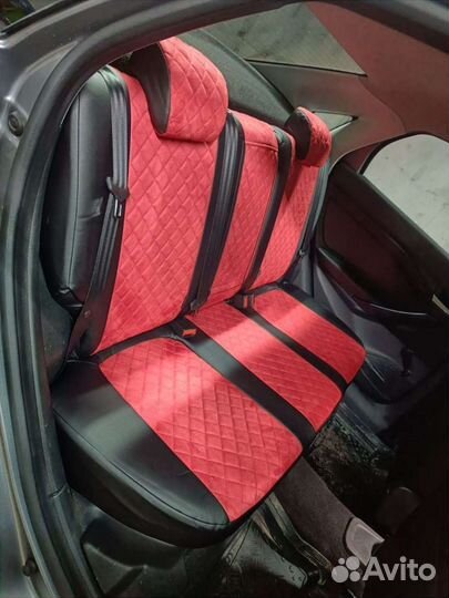 Чехлы Автопилот на Весту Алькантара