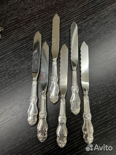 Нож для лимона мельхиор