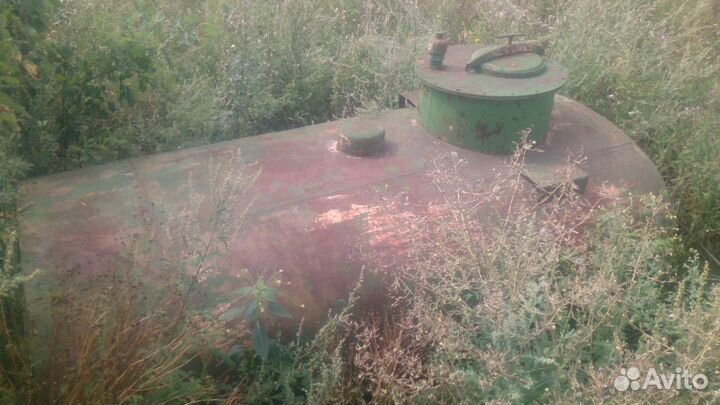 Бочка 3 куба, металлическая