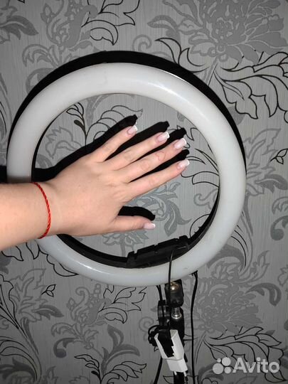Кольцевая лампа со штативом бу