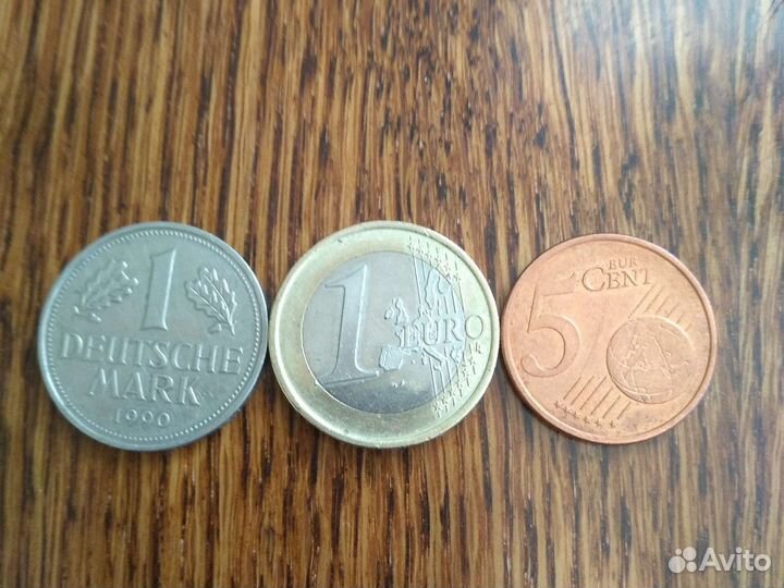 Монеты Польши Германии Италии.Украины