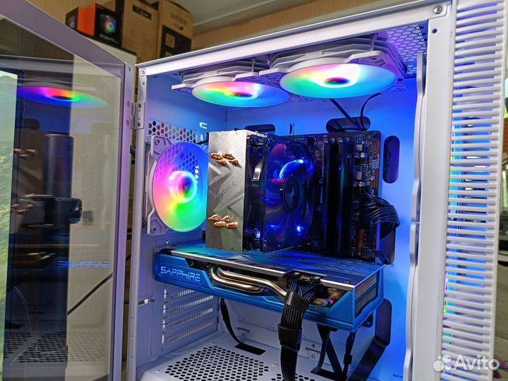 Комп для игр и учёбы Ryzen 5 4500+ RX580 8Gb