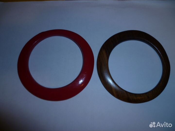 Деревянные кольца на руку