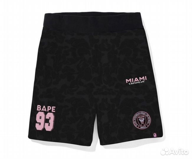 Шорты bape x inter miami
