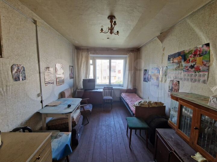 Комната 14,6 м² в 1-к., 3/3 эт.